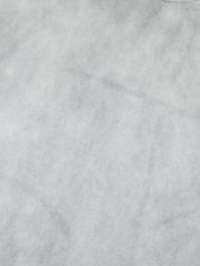 Close-up of pale gray washed T-shirt fabric