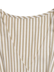 Detail of striped cloth texture
