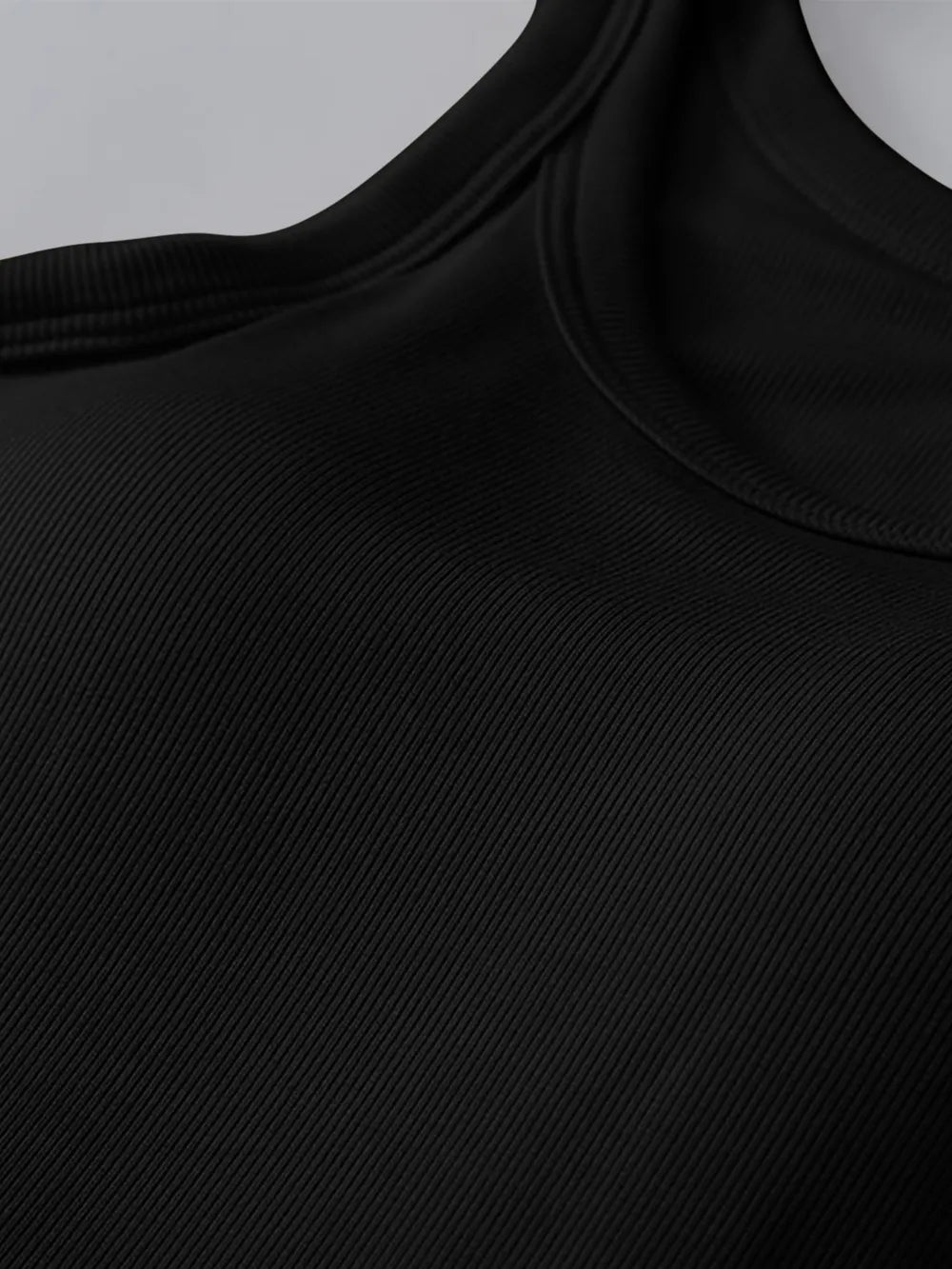 Soft viscose tank top with built-in bra shown in an alternate colour