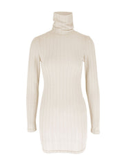 Front product view of beige dress