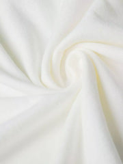 Close-up of white T-shirt fabric