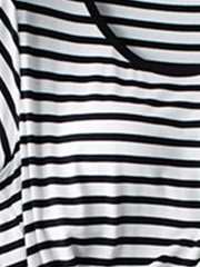 Detail of sage striped shirt fabric