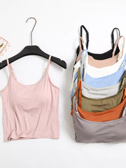 Pink cami and shorts set with color options