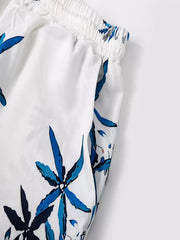 Close-up of the shorts waistband and drawstring